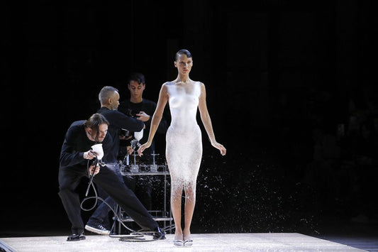 Coperni Fashion Show’s Revolutionary Spray-On Dress